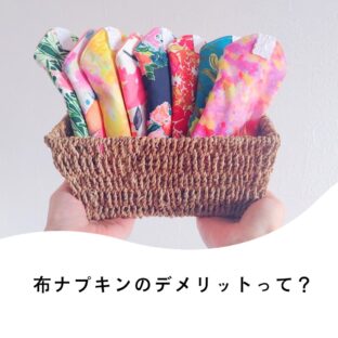 【布ナプキンのデメリットとは？】デメリットのお話②