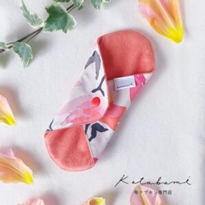 布ライナー(茜染め)/華やかに舞い踊る