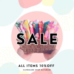 Thank you セール開催します！